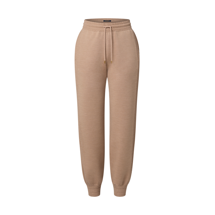 WoolSilk Jogging Pants Women ReadytoWear LOUIS VUITTON
